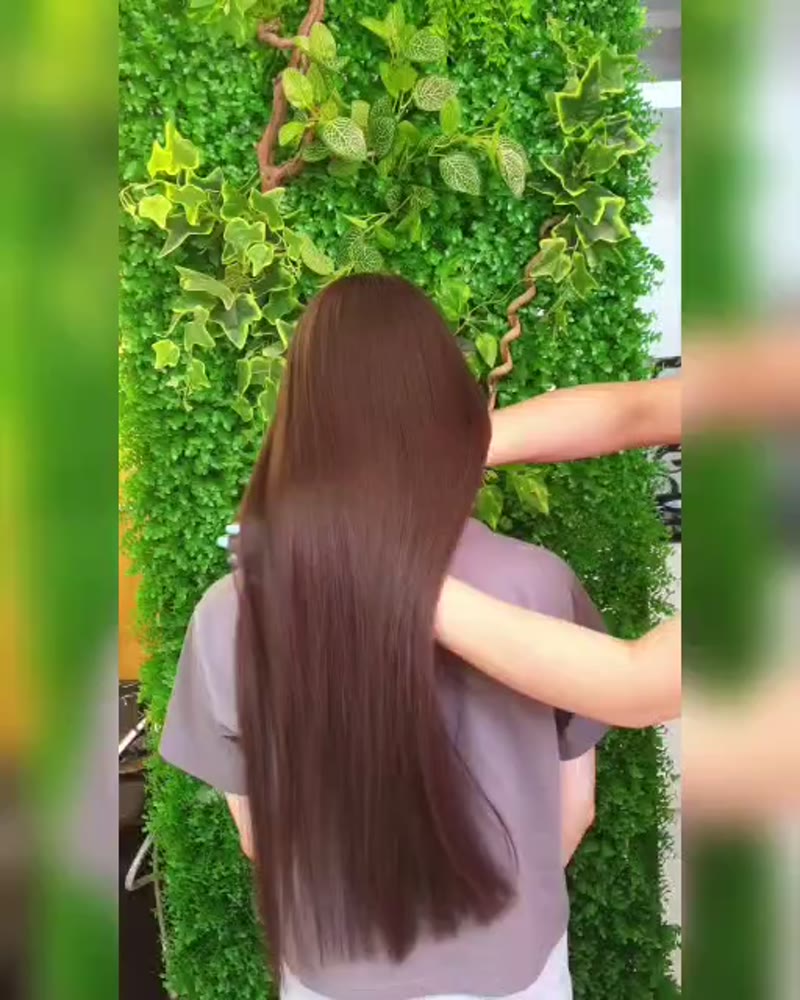 نمونه کار مو — کراتین و پروتئین تراپی ویدئو زنانه در اصفهان، اصفهان — رها عباسزاده