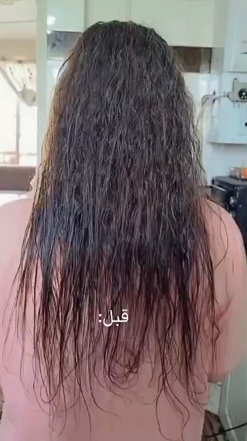 نمونه کار مو — کراتین و پروتئین تراپی ویدئو زنانه در خیابان ولی عصر، شیراز — زینب سرداری