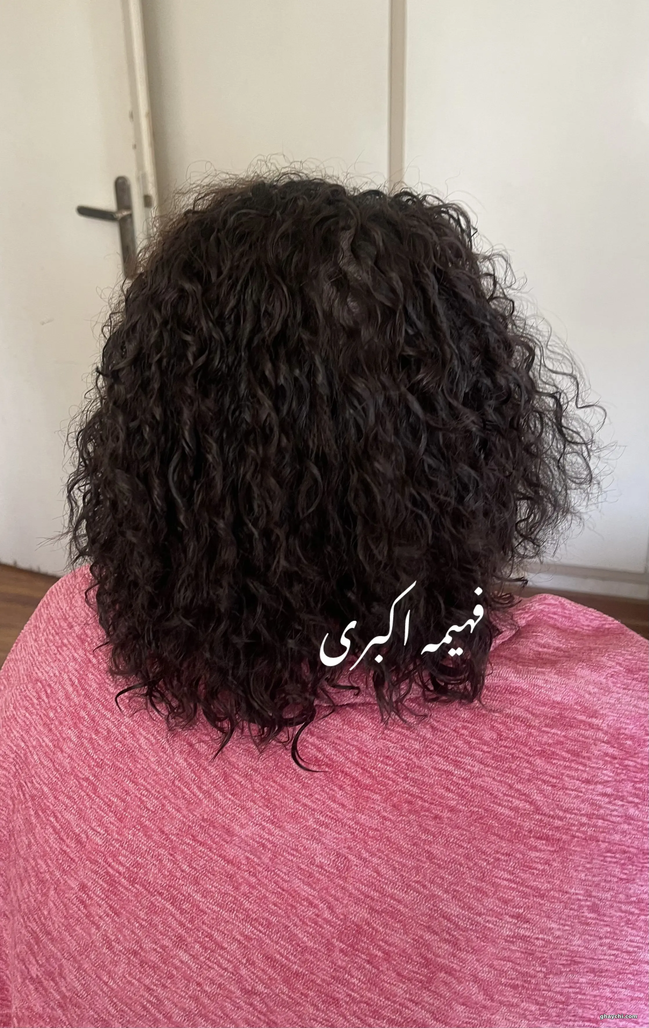 نمونه کار مو — فر مو زنانه در اراک — سالن زیبایی تخصصی فهیمه اکبری