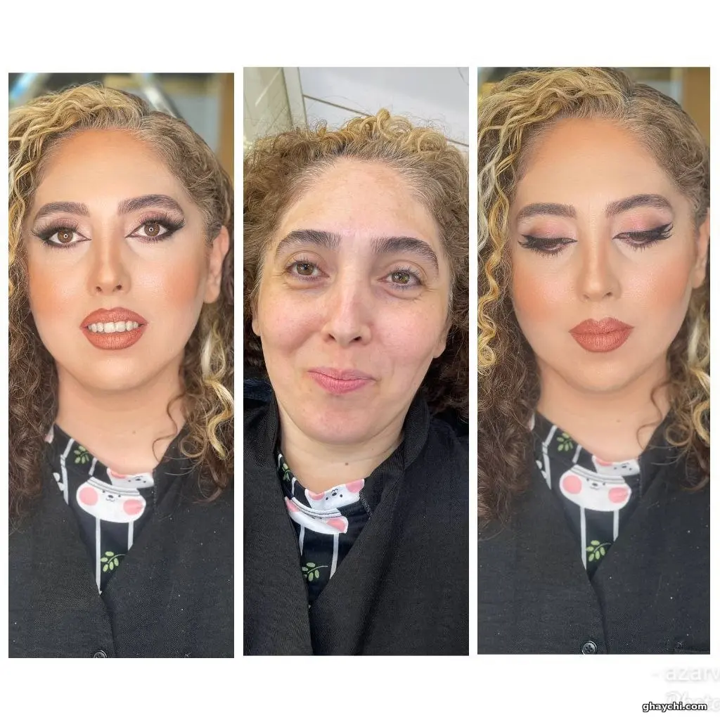نمونه کار میکاپ — میکاپ کلاسیک زنانه در  خیابان بهار، تبریز — آموزشگاه آذروقار