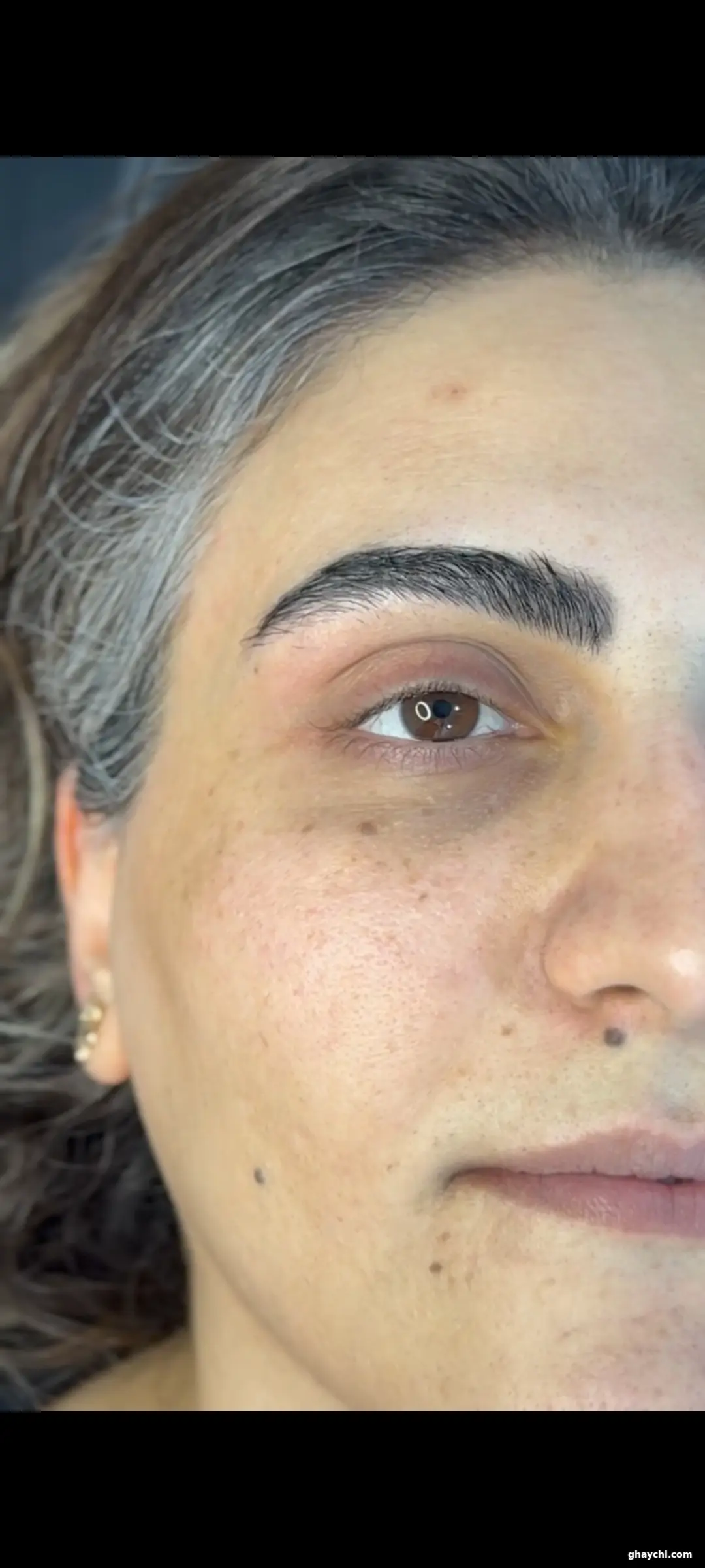 قبل مژه — اکستنشن مژه در گلستان، اهواز — پارمیدا حاجی پور