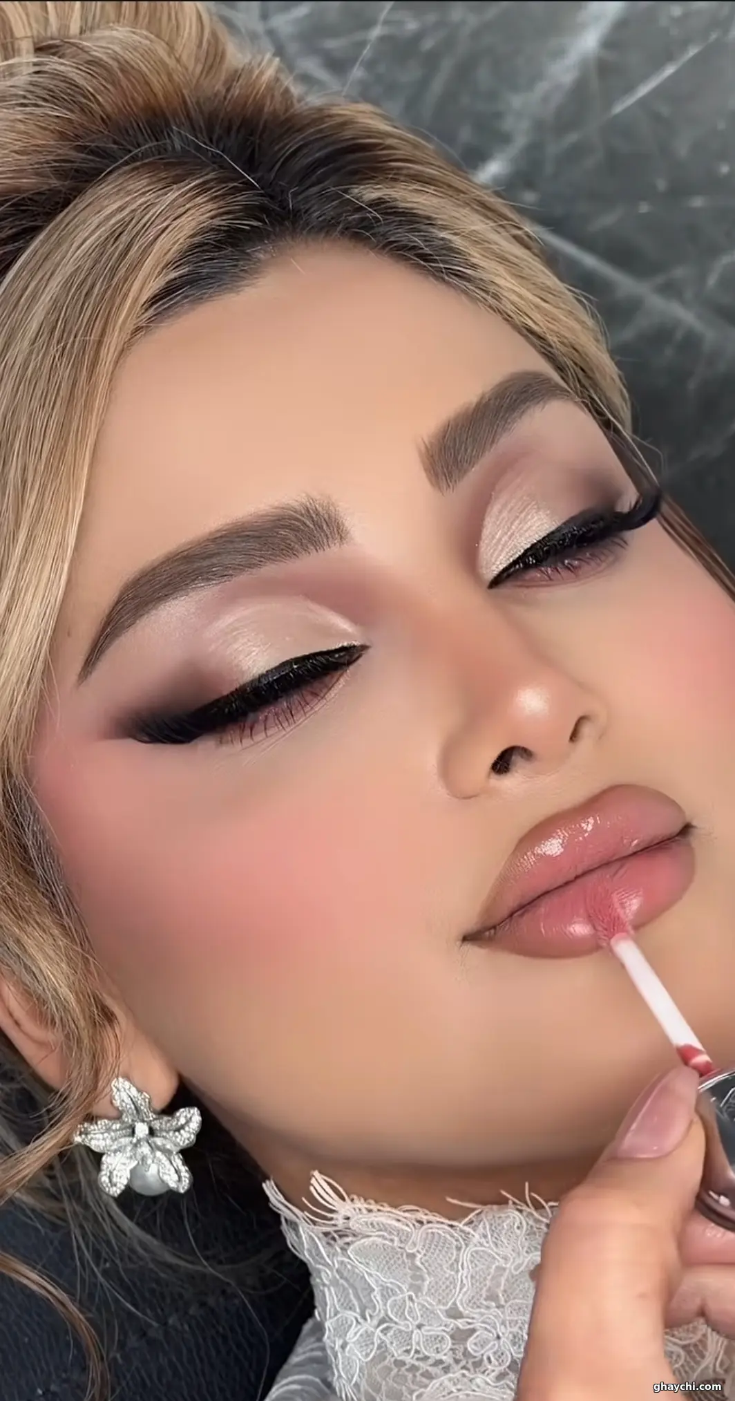 نمونه کار میکاپ — میکاپ شرقی زنانه در بلوار صیاد شیرازی، مشهد — نگار زنگنه