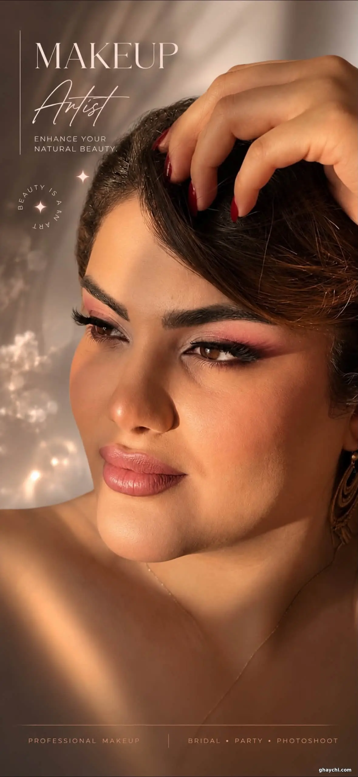 بعد عروس — میکاپ عروس در سمنان، سمنان — الهام امینی