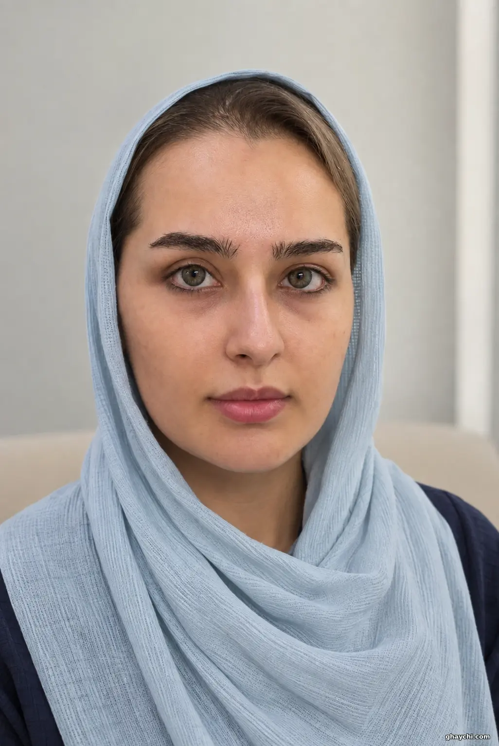 قبل میکاپ — میکاپ اروپایی در تبریز، تبریز — لیلا اکبرزاده
