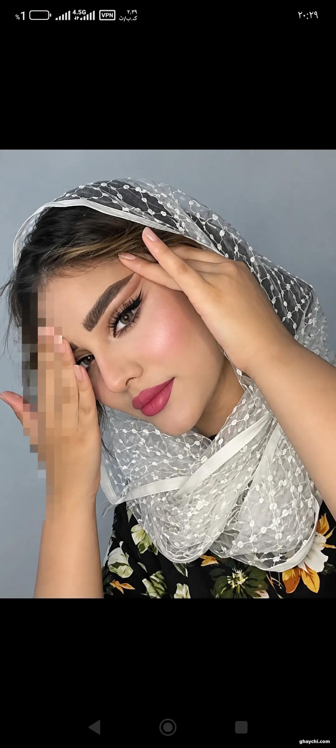 قبل میکاپ — میکاپ عربی در کمپلو، اهواز — زینب طرفی
