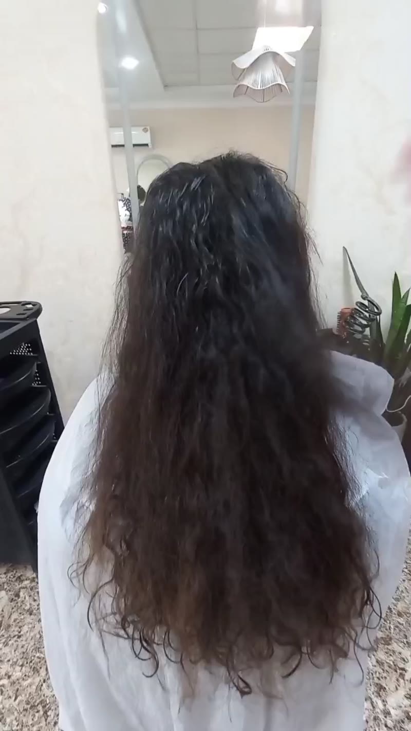 نمونه کار مو — کراتین و پروتئین تراپی ویدئو زنانه در کرمانشاه، کرمانشاه — پرستو دلاوری