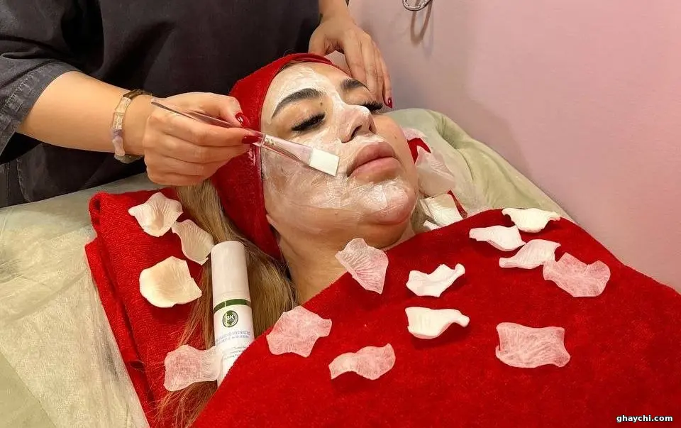 نمونه کار پوست — فیشیال صورت زنانه در زیتون کارمندی، اهواز — ناهید زویداوی اصل