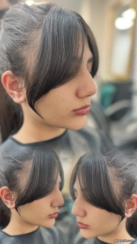 نمونه کار مو — کوتاهی و کپ مو زنانه در خیابان ملاصدرا، شیراز — فاطمه شریفی