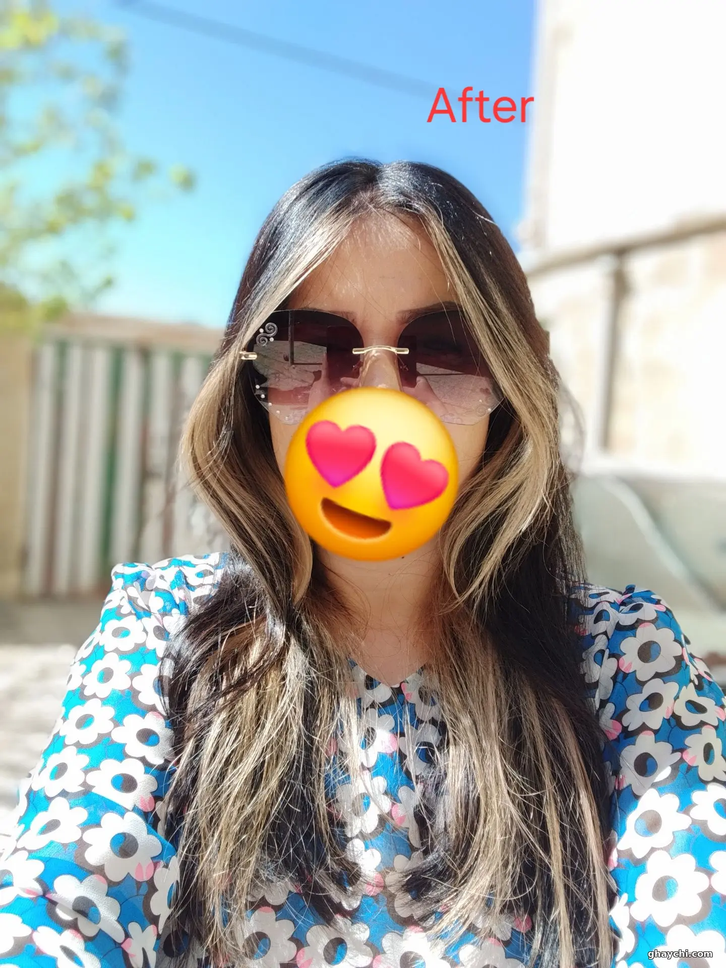 بعد مو — دکلره و رنگ مو در تهرانپارس، تهران — فاطمه کوشکی