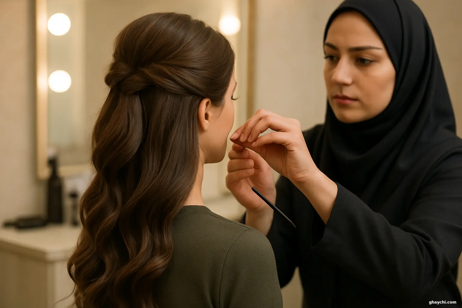 نمونه کار موی سر — استایل مو مردانه در قزوین، قزوین — پیرایش علیرضا حاجی خانی