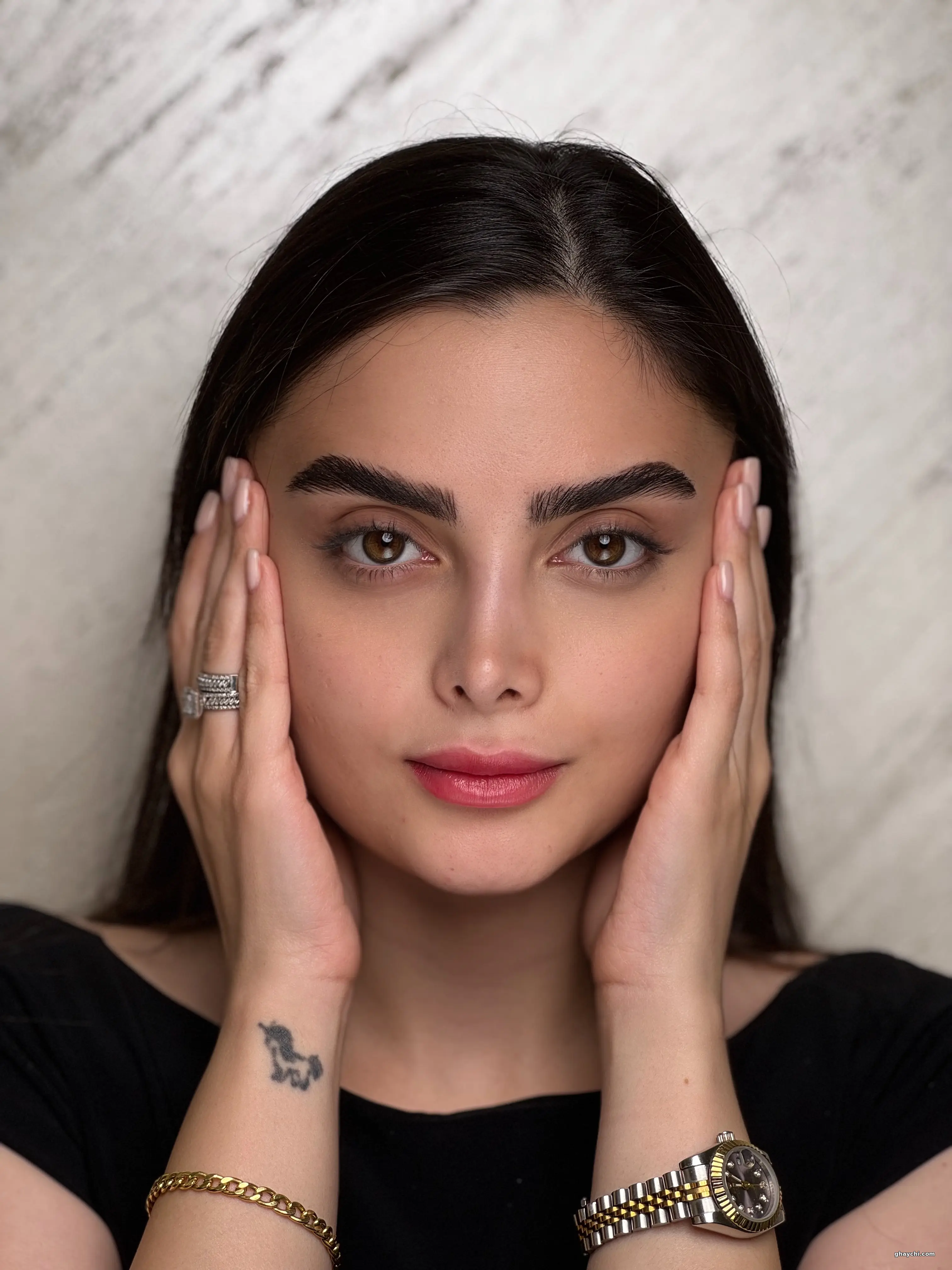 نمونه کار آرایش دائم — آرایش دائم بدن و صورت زنانه در سعادت آباد، تهران — فيروزه ادي