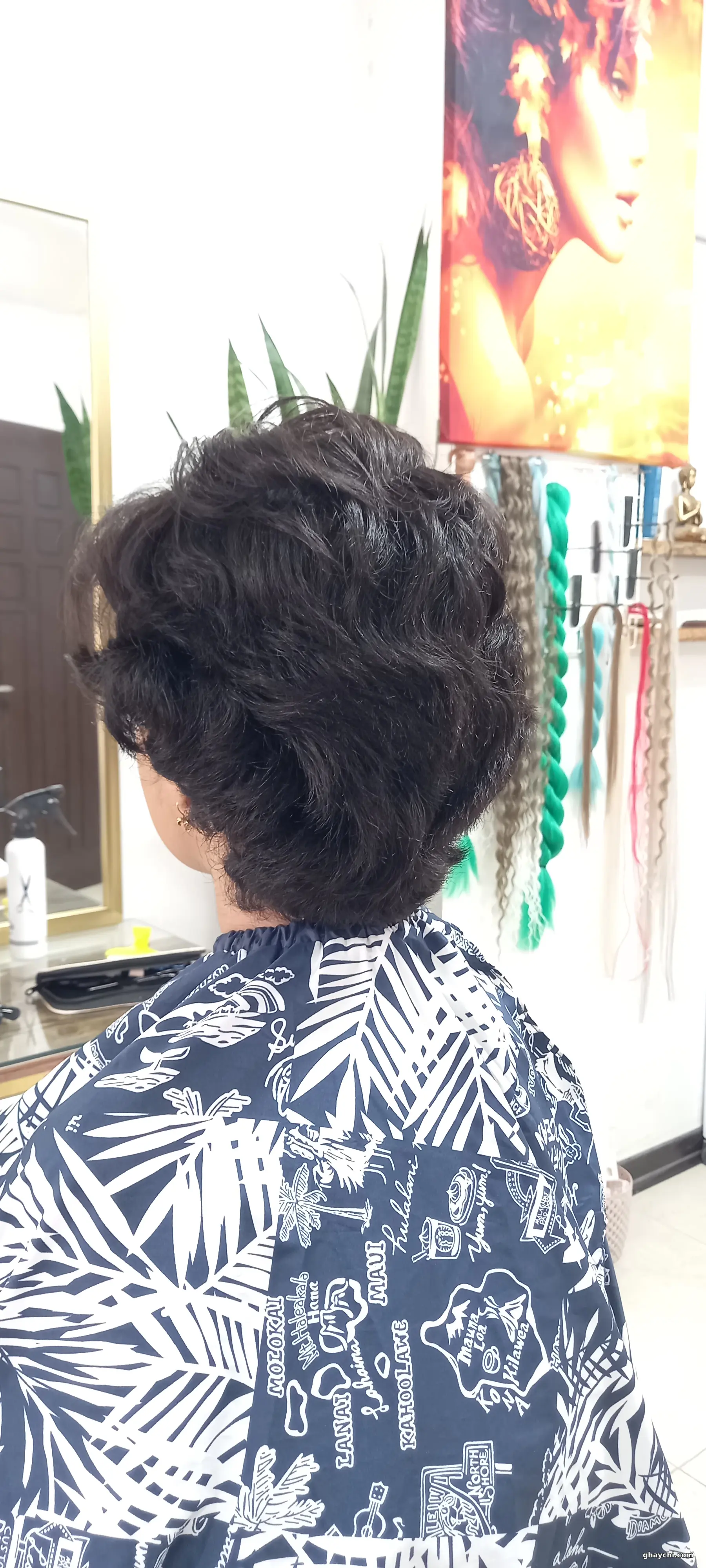 قبل مو — کوتاهی و کپ مو در اصفهان، اصفهان — شیرین شفیعی