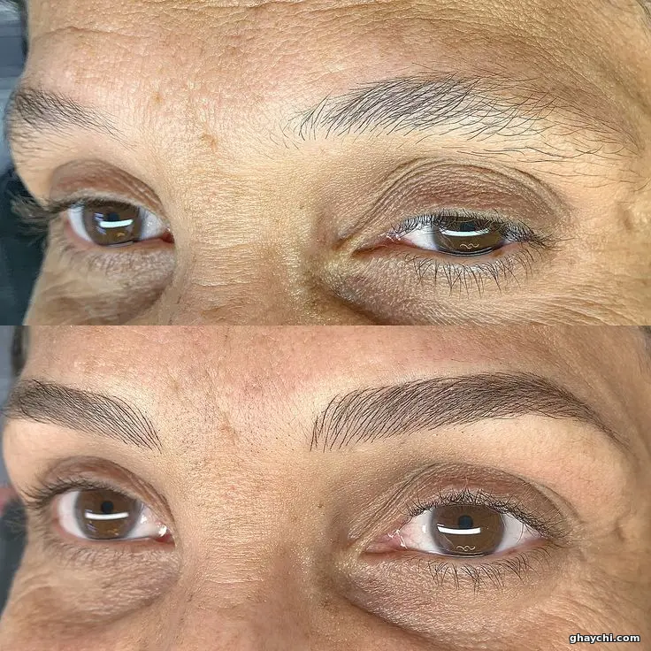 نمونه کار آرایش دائم — آرایش دائم بدن و صورت زنانه در بلوار فردوس، تهران — لیلا نیک نام