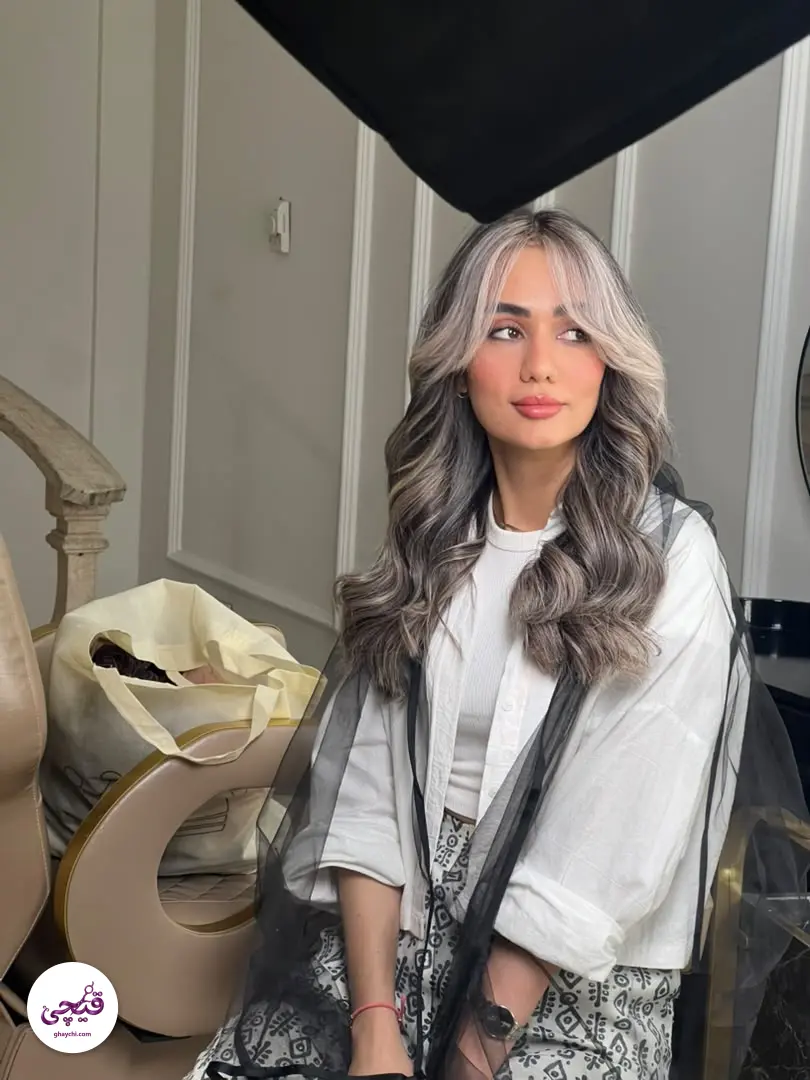 قبل مو — مش و هایلایت در ولنجک، تهران — نفس نظری