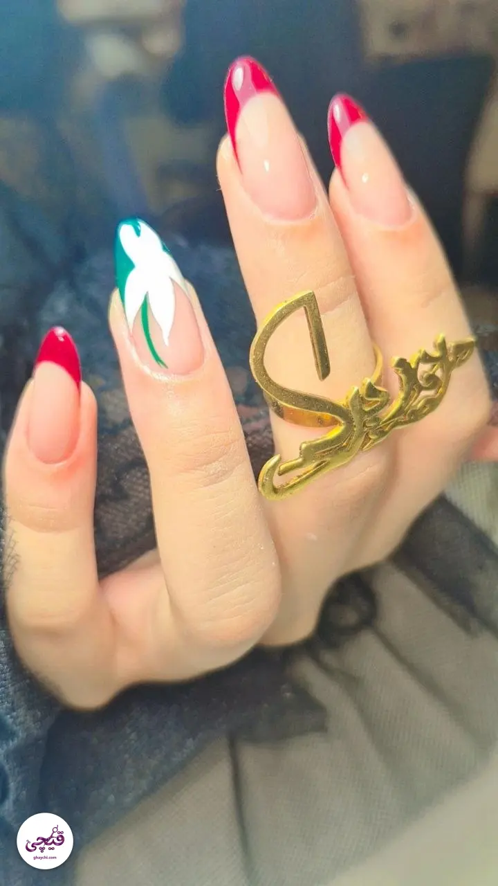 نمونه کار ناخن — ترمیم ناخن زنانه در بلوار سجاد، مشهد — مریم زیرکی